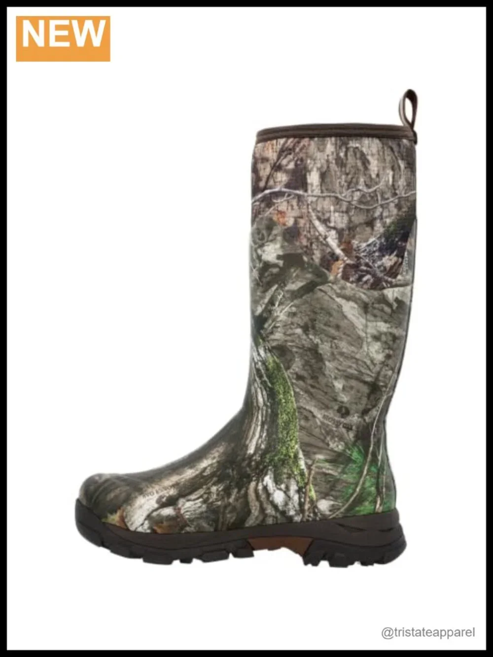 Muck Rubber Waterproof Insulated 16in Tall Hunting Boot Pull-On